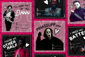 Horror Themed Valentines Printable Downloadable