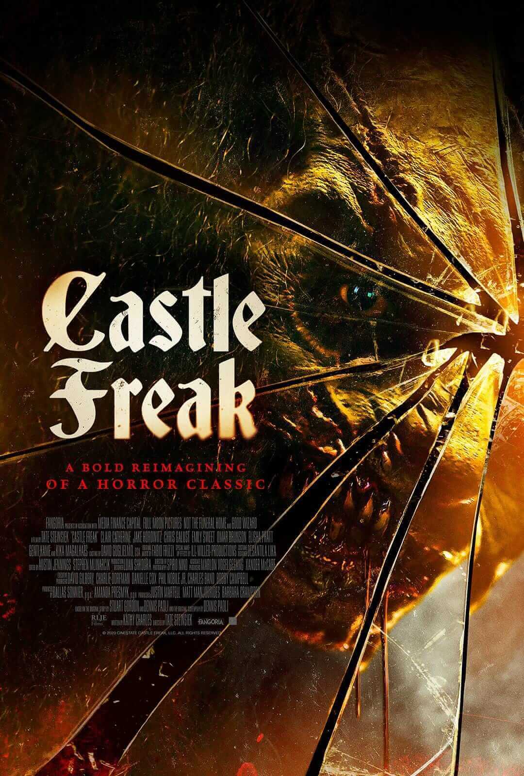 castle freak 2020 shudder poster