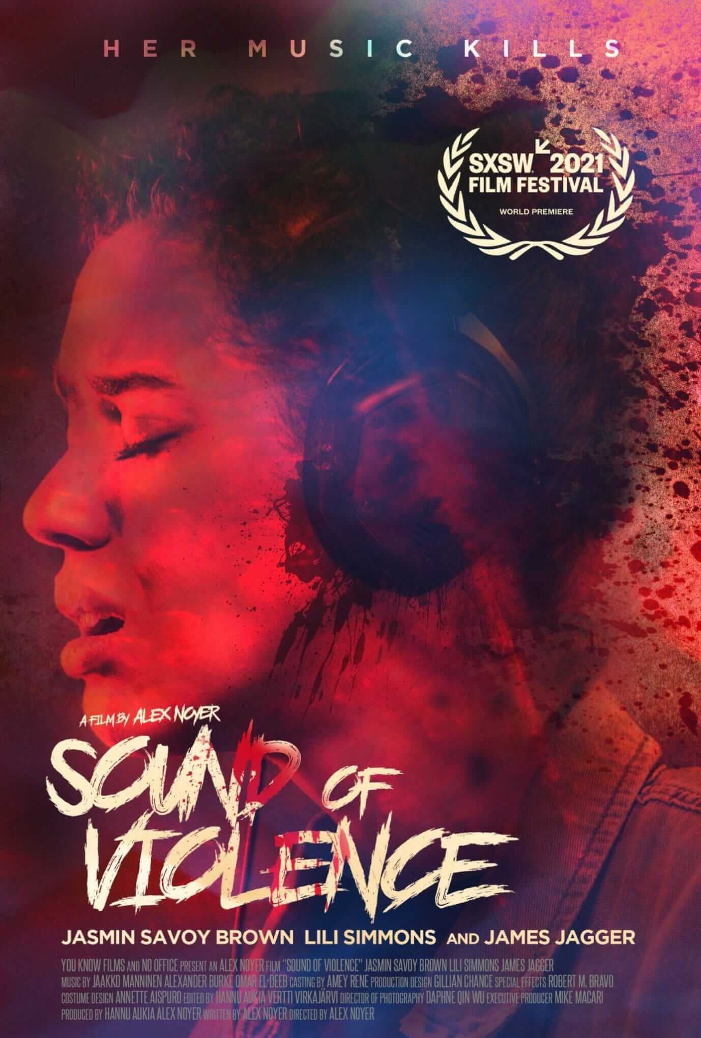 Jasmin Savoy Brown On Sound Of Violence Poster