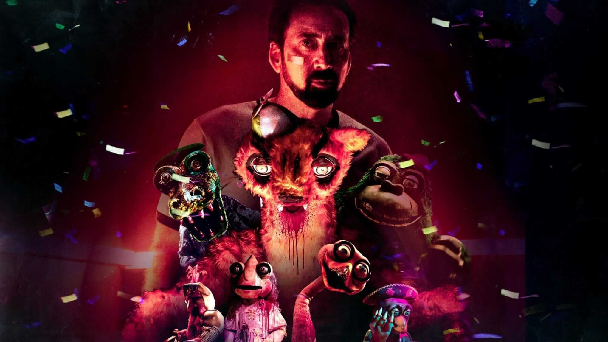 Nicolas Cage fights off sinister animatronic characters in new funhouse  thriller Willy's Wonderland