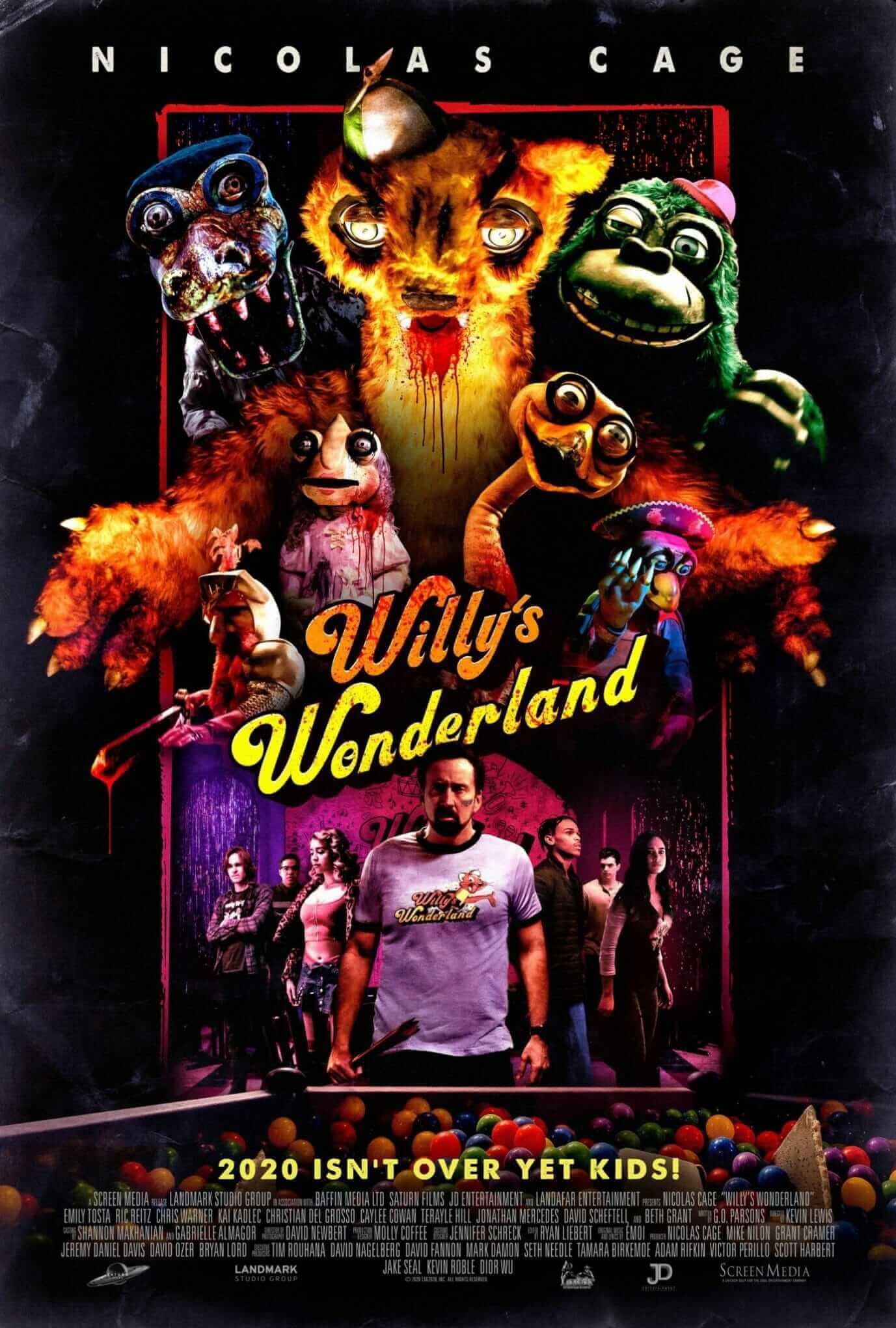 Willys Wonderland Poster 2021 Scaled
