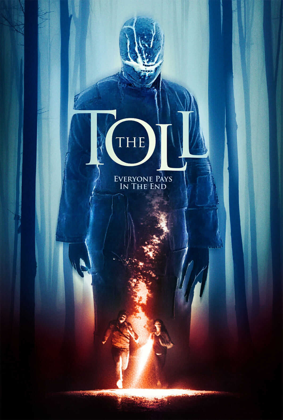 Official poster for The Toll with the tagline "Everyone pays in the end"