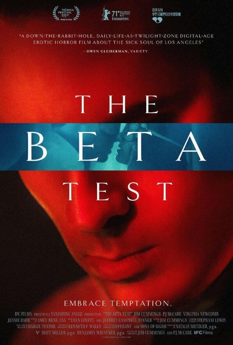 the beta test 2021 poster