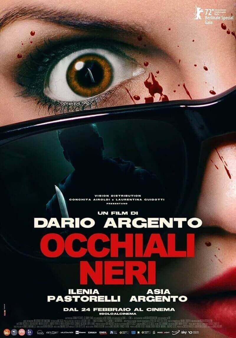 Dario Argento Dark Glasses Poster 2022