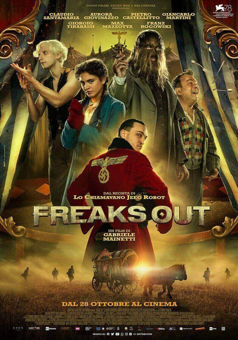 freaks out 2022 poster