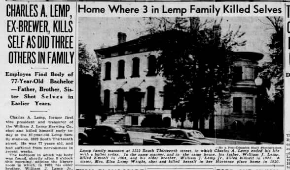 the lemp house most haunted
