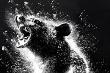 Cocaine Bear Black And White