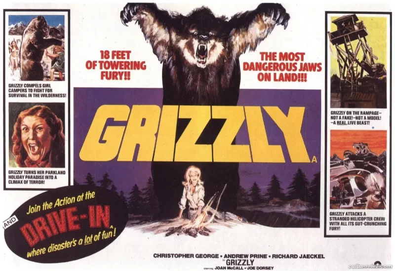 Grizzly 1976 Horizontal Poster