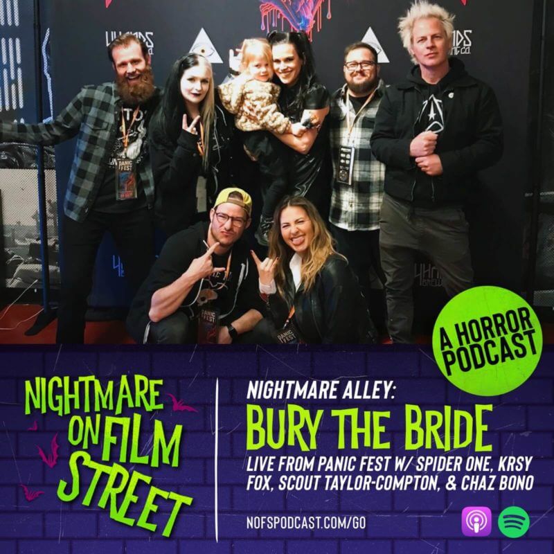nightmare on film street - bury the bride - panic fest 2023