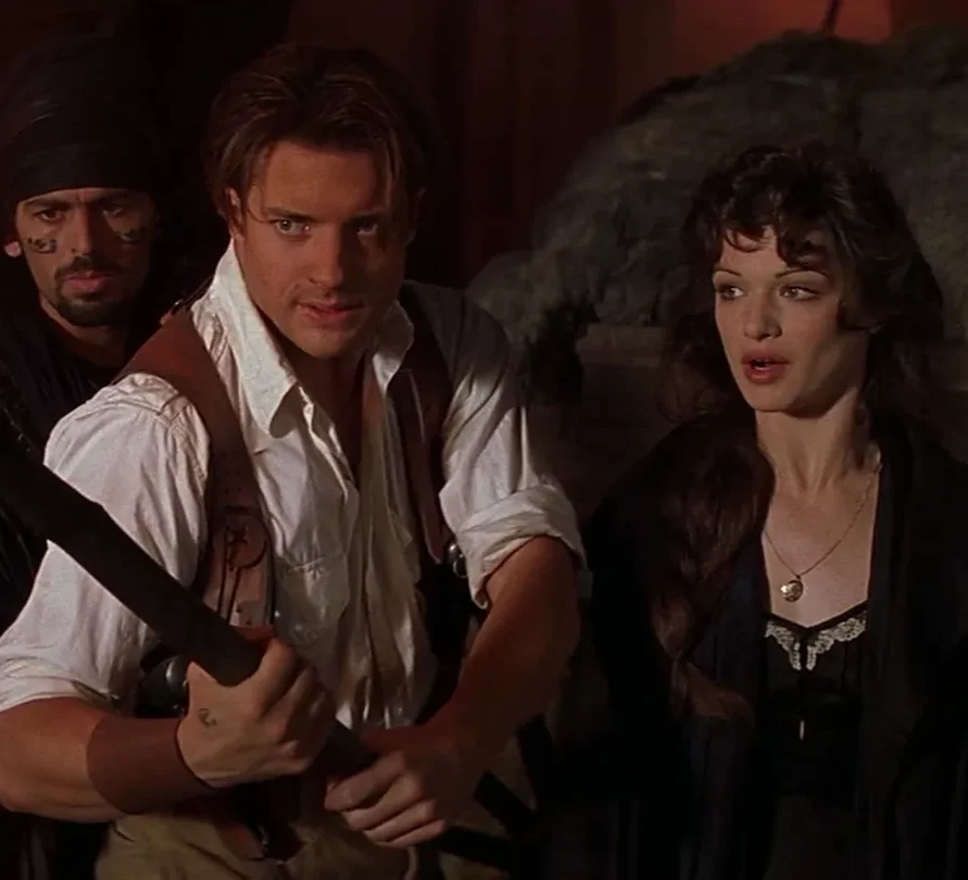 The Mummy (1999) Good Guys Standoff