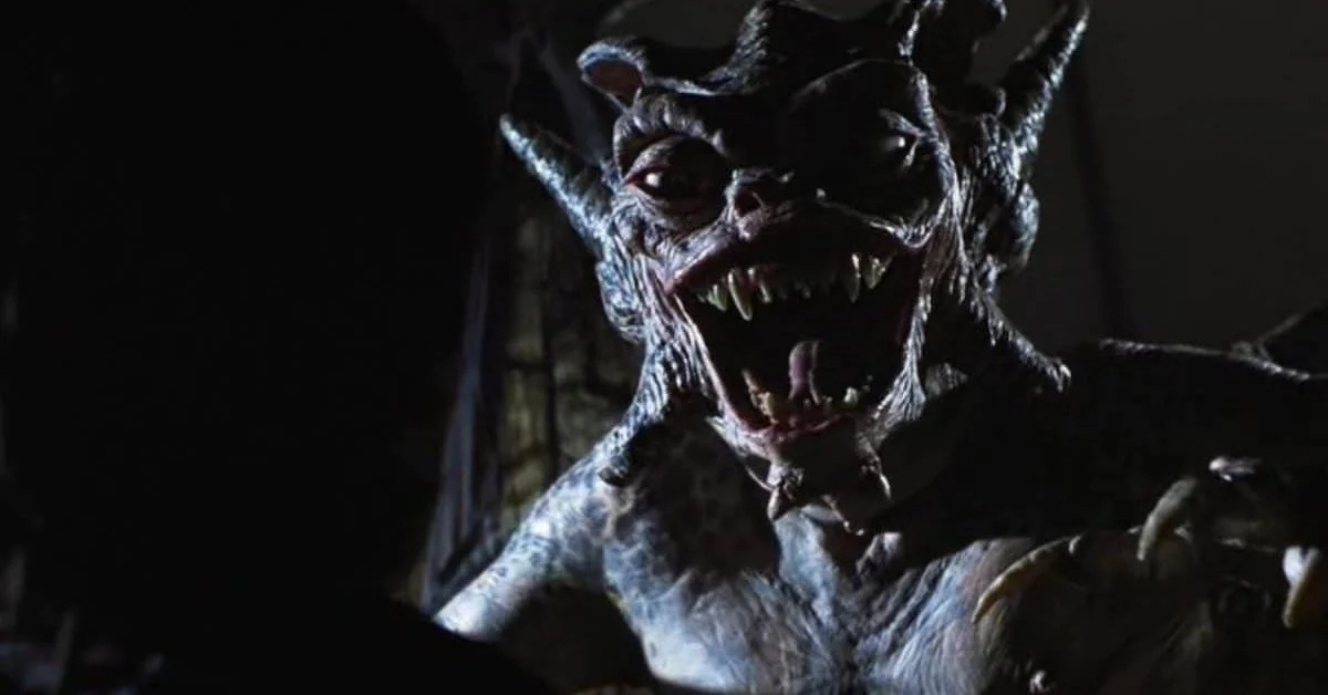Tales From The Darkside The Movie (1990) The Gargoyle from Lover's Vow Snarls at the camera