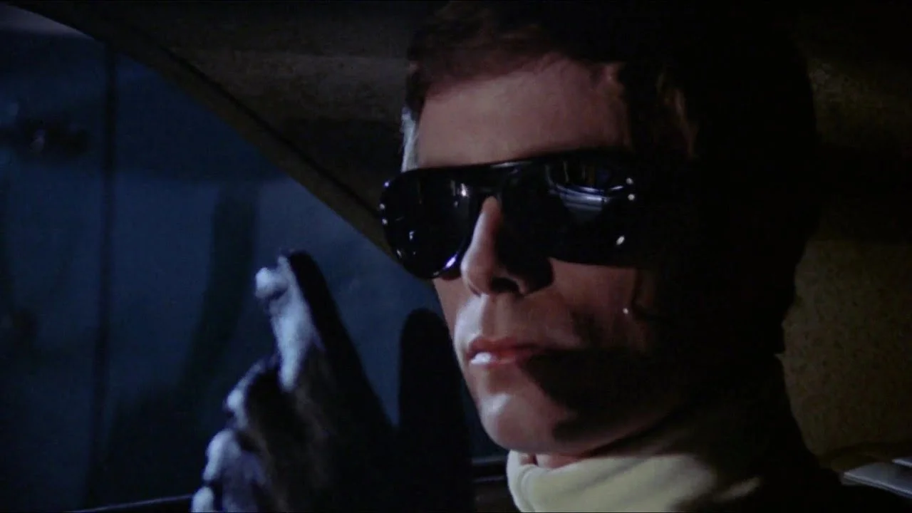 Deathdream (aka Dead of Night 1974) Andy with Sunglasses at the Drive-in
