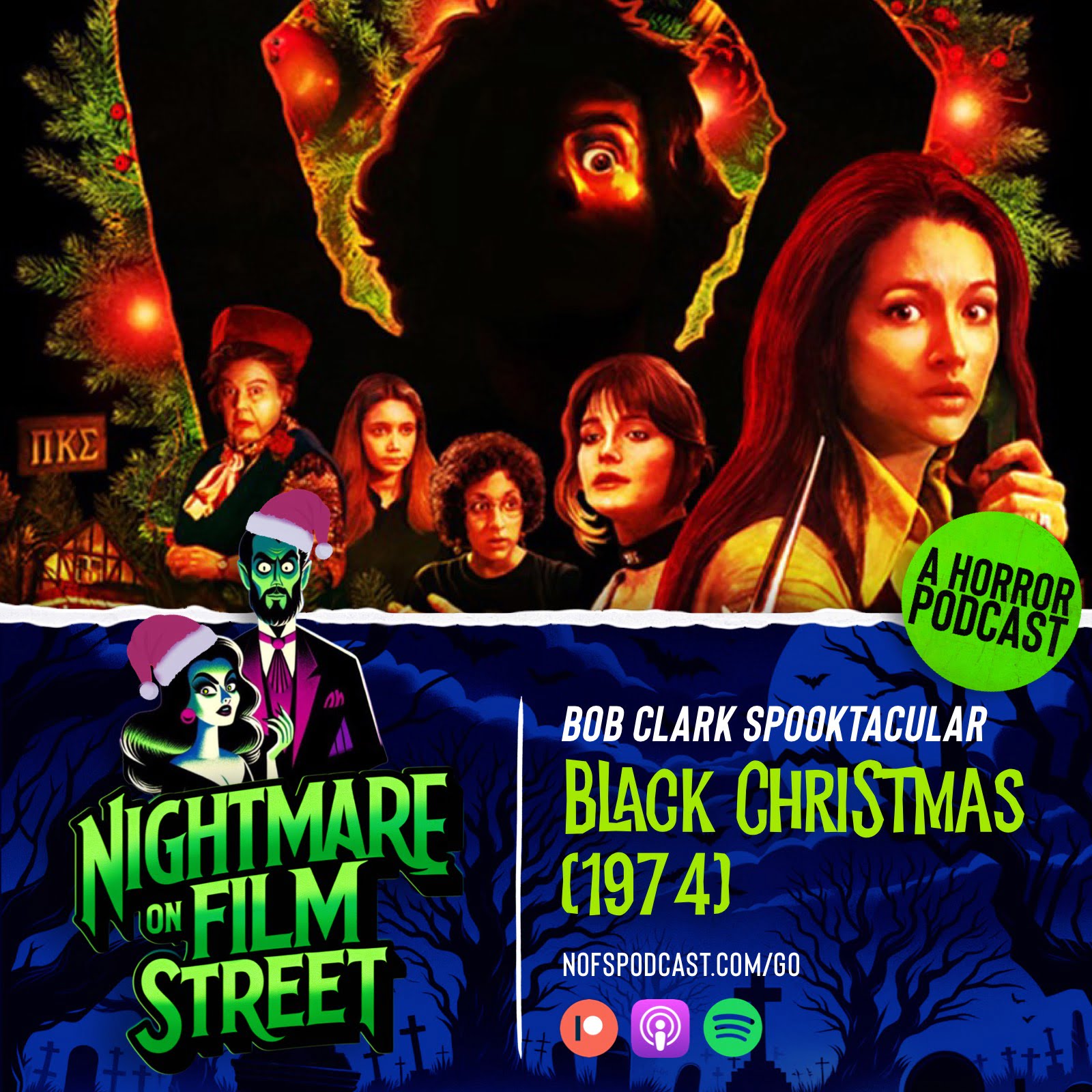 nightmare on film street best horror movie podcast black christmas 1974