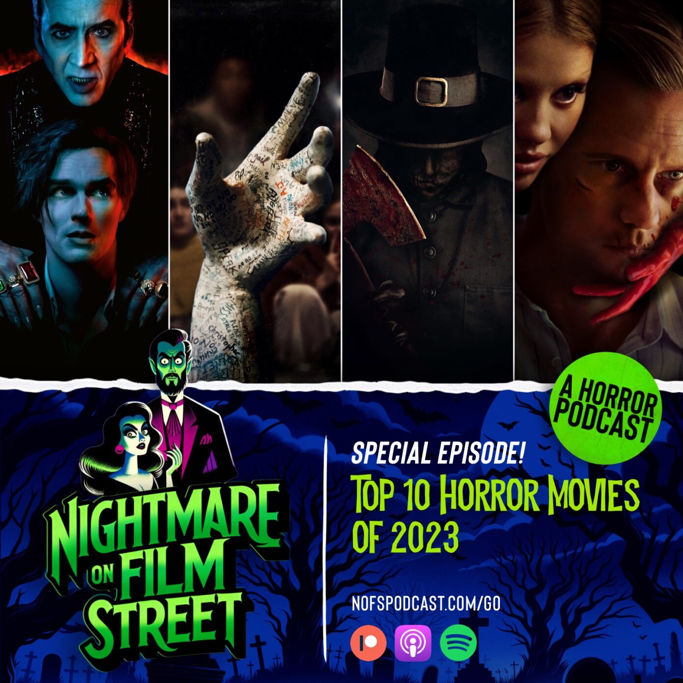 [Podcast] Top 10 Horror Movies of 2023! - Nightmare on Film Street