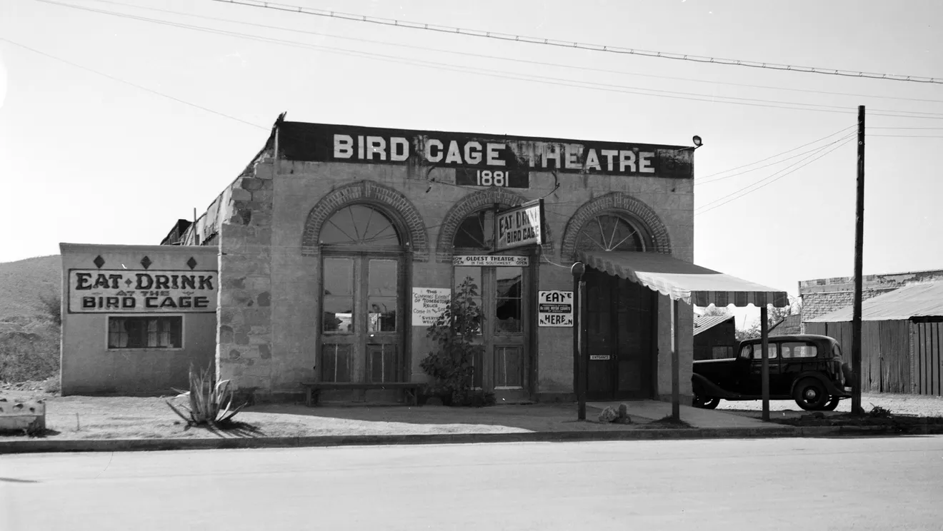 The Bird Cage Theatre Tombstone Arizona Real Life Frights Haunted Locations 1937