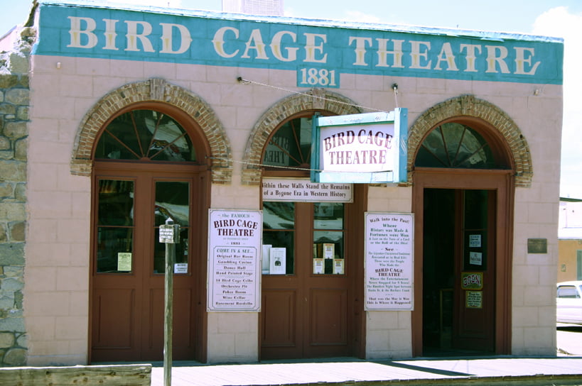 The Bird Cage Theatre Tombstone Arizona Real Life Frights Haunted Locations