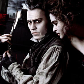Sweeney Todd - The Demon Barber Of Fleet Street (2007) Johnny Depp And Helena Bonham Carter