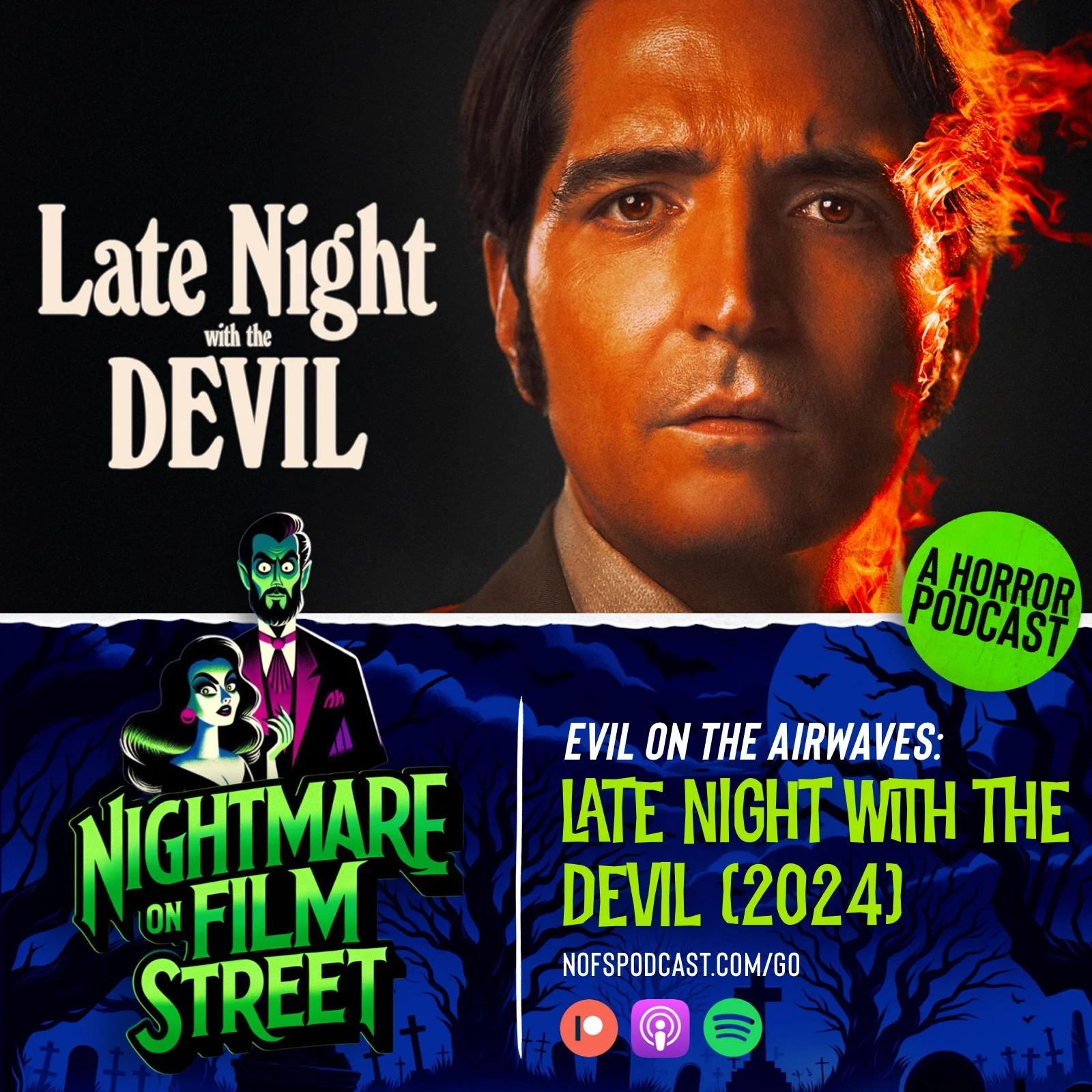 late night with the devil review nightmare on film street best horror movie podcast