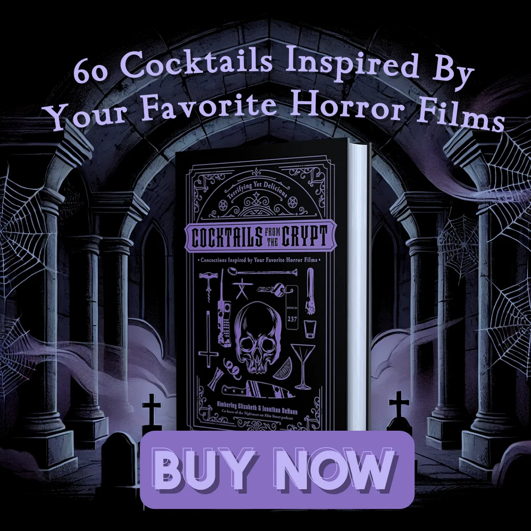 cocktails from the crypt horror movie cocktail recipe book nightmare on film street