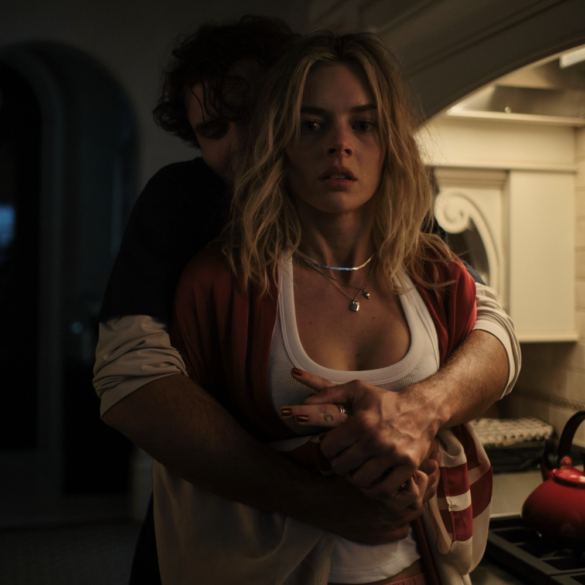 borderline movie 2025 review samara weaving