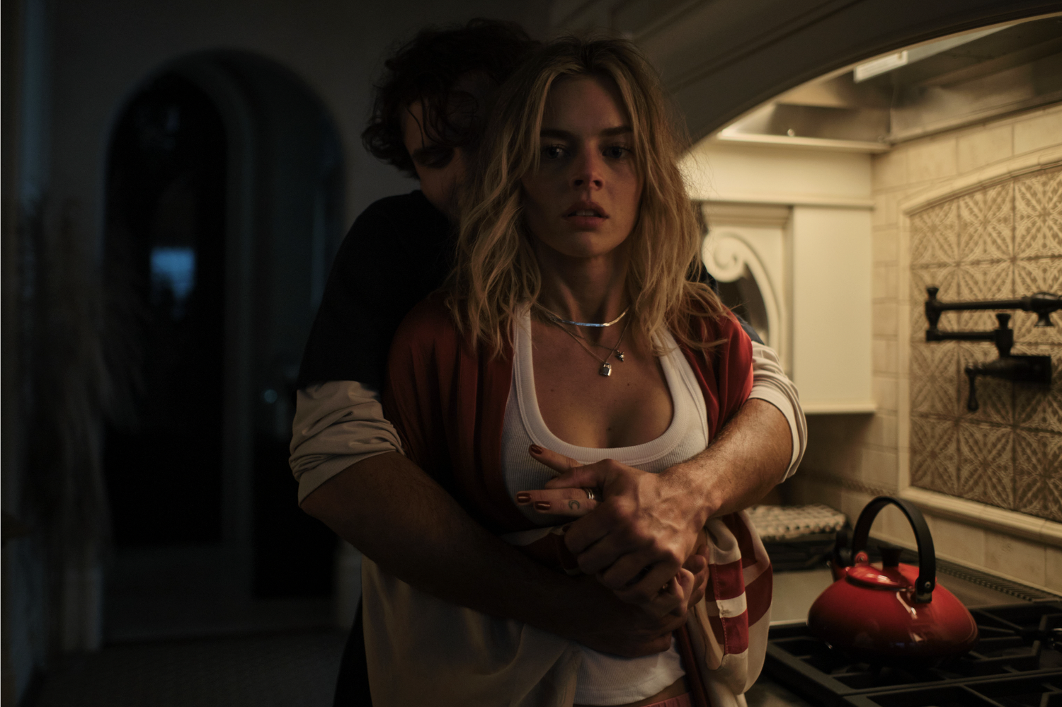 borderline movie 2025 review samara weaving