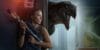 Jurassic World Rebirth Scarlett Johansson Hides From Dinosaur