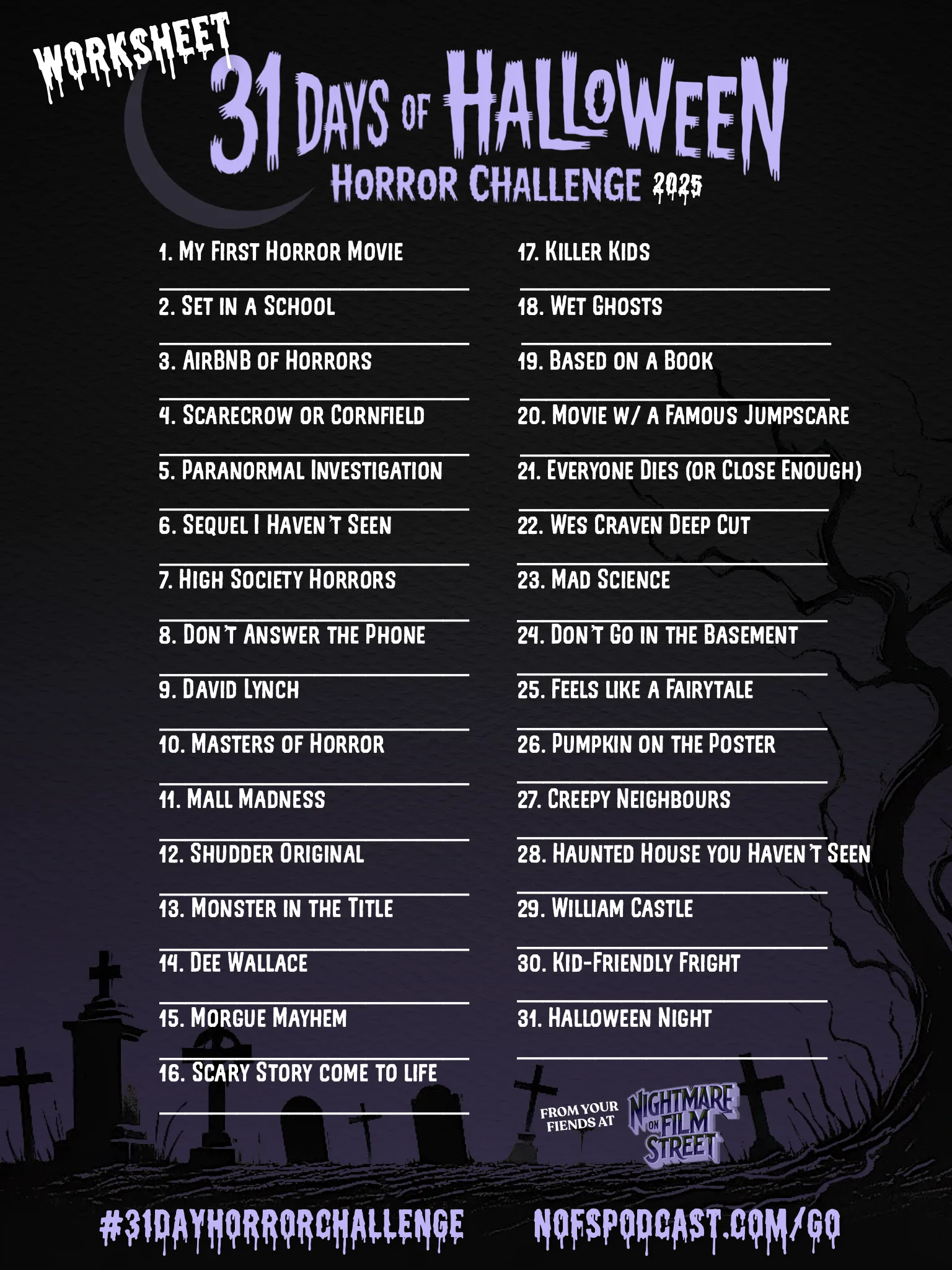 31 day horror challenge 31dayhorrorchallenge horror movie halloween watchlist nightmare on film street 7 The #31DayHorrorChallenge 2025 16 31 day horror challenge 31dayhorrorchallenge horror movie halloween watchlist nightmare on film street 7