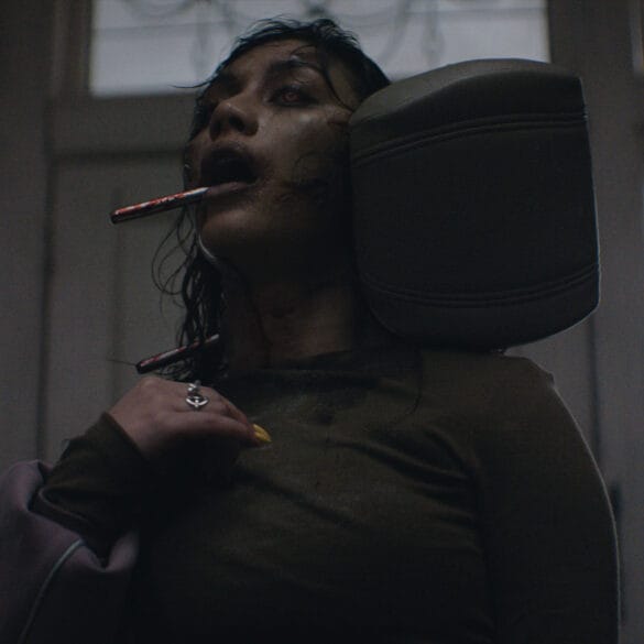 Evil Dead Burn Car Seat Headrest