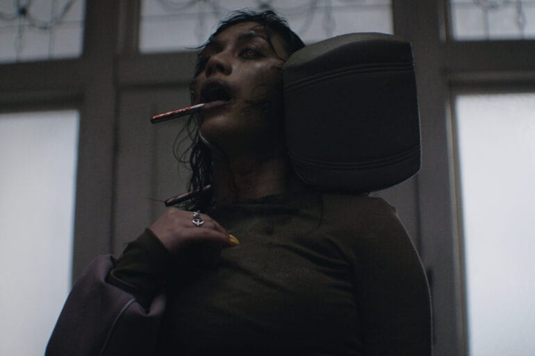 Evil Dead Burn Car Seat Headrest